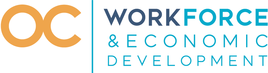 OC Workforce & Economic Development Division Logo -- Home